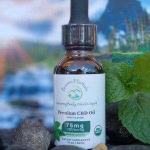 Premium Quality CBD Oil - Mint (75mg)